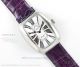 Swiss Copy Franck Muller Galet 904L Steel Case Purple Leather Strap 37.7 MM Automatic Women's Watch (2)_th.jpg